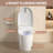 Smart Toilet with Auto Open/Close Lid, Heated Seat & Dryer, Bidet Cleaning Modes, Strong Flushing Power, Foot Sensor Flush, 4 Water Temperatures, One-Piece Intelligent Toilet,White-127306431