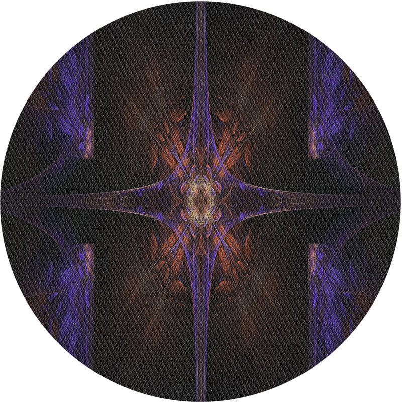 Indoor Rug, Round 4'