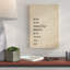 « Where you need to be »-impression d’art textuel sur toile-32770961