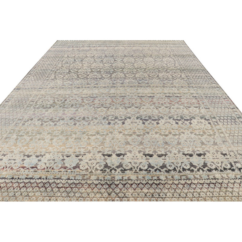 One-of-a-Kind 9' X 13'8" Hand Knotted Area Rug