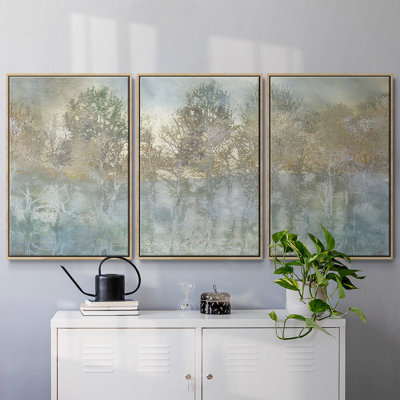 " River Reflection " 3 - Pieces