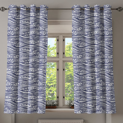 Sateen Blackout Curtains / Drapes Pair