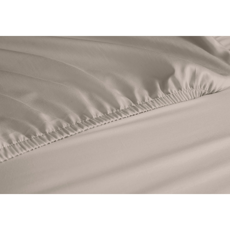 Ensemble de draps en microfibre 6 pièces Lux Decor, Taupe, Ensemble de draps pour grand lit + 1 drap-housse +
