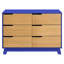 Hudson 6 Drawer 48" W Double Dresser-1867929752