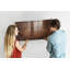 Old Wood Magnetic Wall Mounted Dry Erase Board