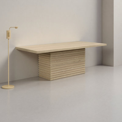 Table de salle à manger rectangulaire de 84 pouces