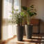 Boynton 24 Inch Tall Planters, Tree Planters with Shelf Insert, Morden Large Round Plant Pots Containers for Indoor/Outdoor Use-2089657991-2085522607