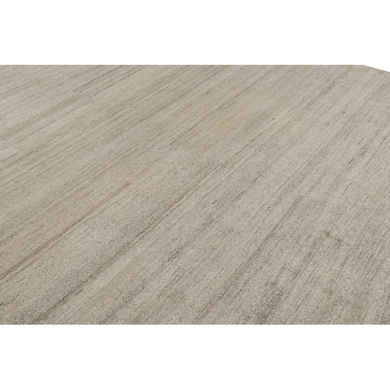 One-of-a-Kind Rectangle 8'11”x10'11” Hand Knotted Area Rug