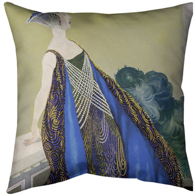Housse de coussin Art Nouveau