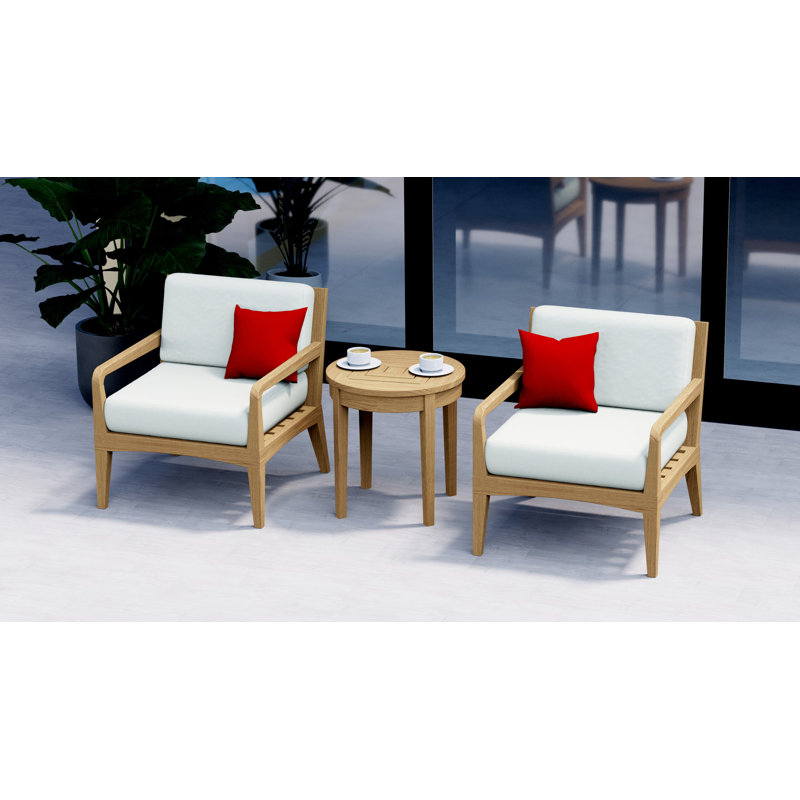 Noida Outdoor 3 - Piece Conversation Set