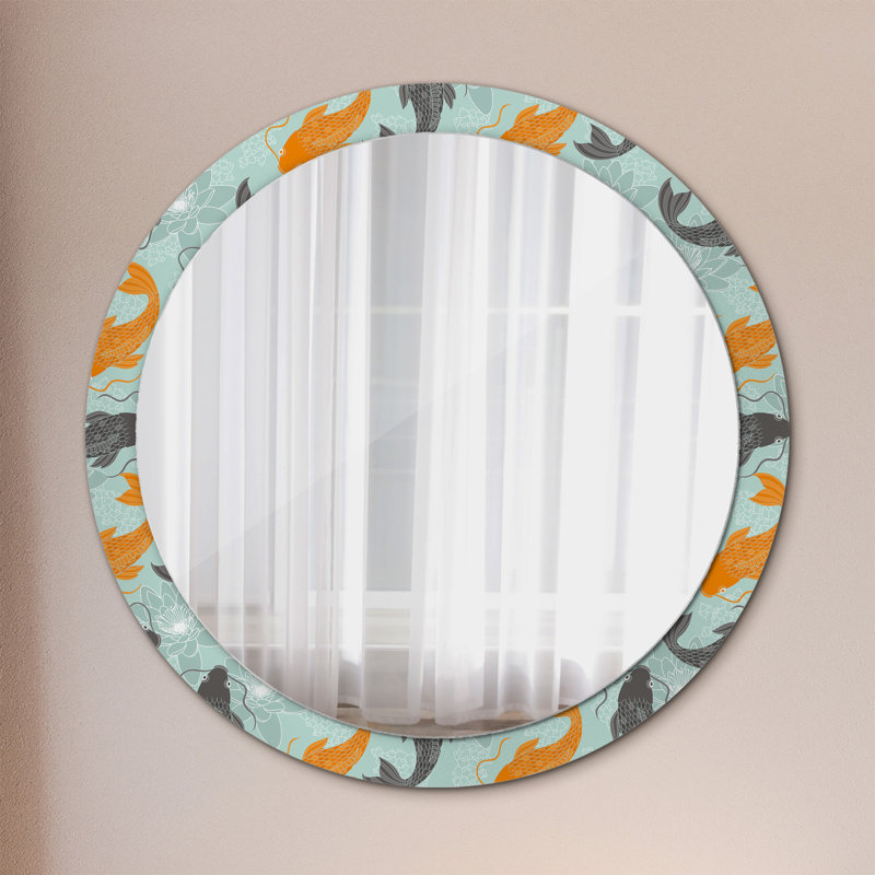 Huldar Glass Flat Wall Mirror
