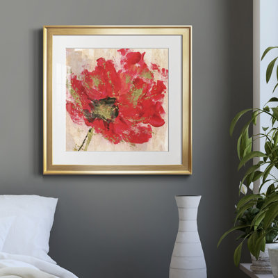 " Red Infusion I " Painting Print