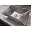 17" Modern Rectangle Hand Forged Old World Copper Vessel Sink in Nickel