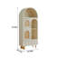 Bibliothèque moderne en bois crème