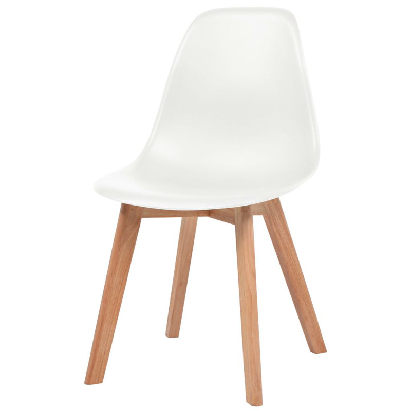 Belvedere 44cm H Side Chair, White, 6