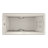 Fuzion® 70.75" x 35.5" Drop in/Undermount Whirlpool Tub-98222515-11165018