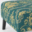 Fauteuil de chambre rembourré Green Orient