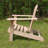 Ebner Kids Personalized 9.84 in. Wood Outdoor Table or Chair Outdoor Table / Chair and Ottoman