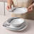 Deno 24-Piece Porcelain Dinnerware Set, Service For 6