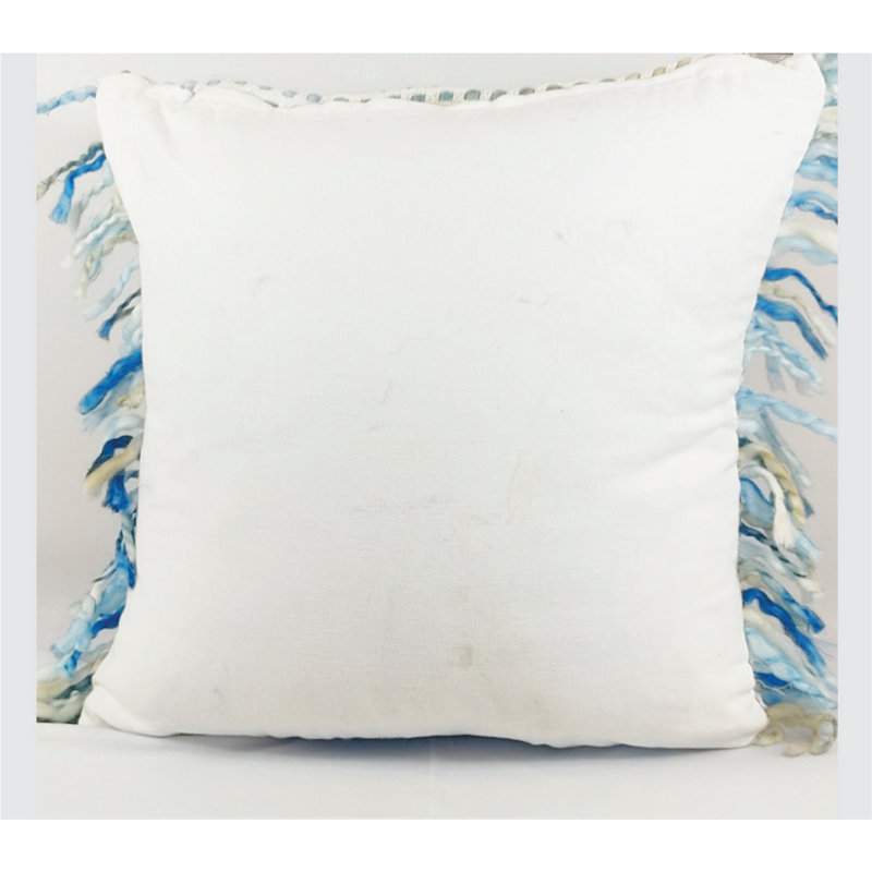 Cambelle Fringed Cotton Pillow Cover