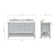 Magnolia Bath Vanity Rectangular Basin S061DCWRV