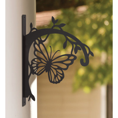 12 Inch Nature Metal Outdoor Wall Hanger Extension Hook - Dog