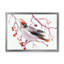 " Waxwing Bird On A Branch " Painting Print-60162883-60162884