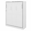 Lit escamotable rotatif multifonctionnel, supports de rangement cachés intégrés-1474183648