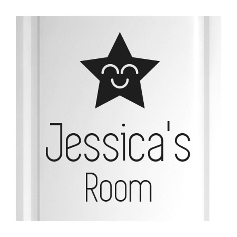 Astrology & Stars Wall Decal, Black