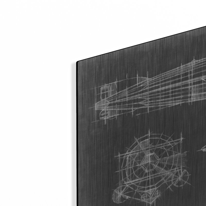 «Airhip Blueprint» par Ethan Harper, H 12 po x l 24 po