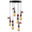 Luminaire suspendu grappe 6 lumières Fulcher