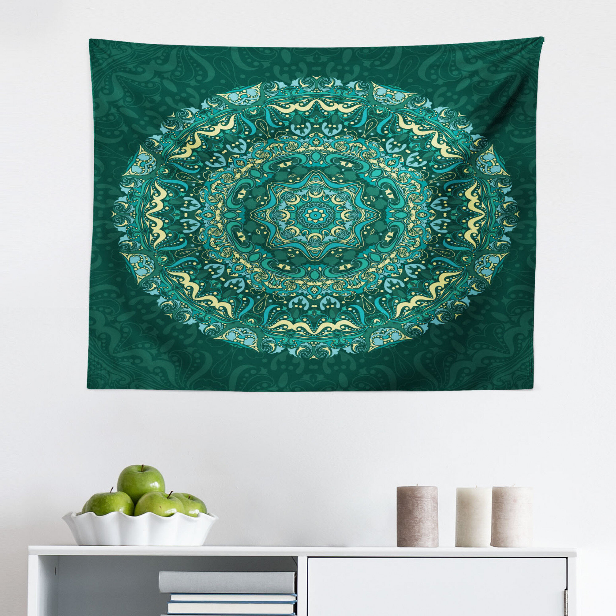 Emerald discount green tapestry