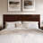 Francoise Solid Wood Low Profile Platform Bed with Matching Footboard & Built-in Device Charger-643585298-634266276