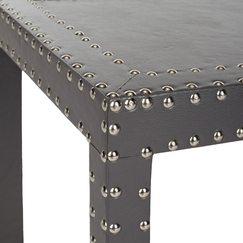 Zane Sled End Table, Grey