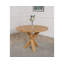 Amilee Oak Round Solid Wood Dining Table
