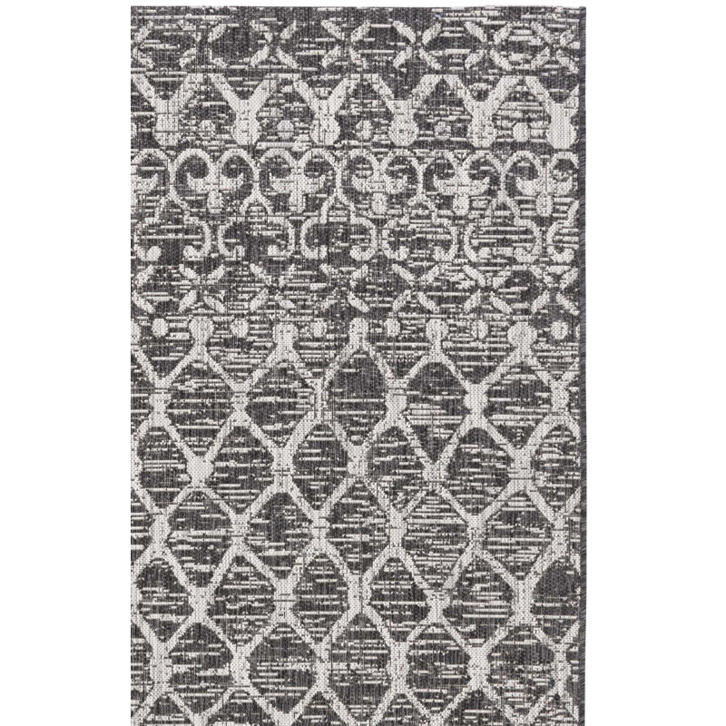 Tapis d'intérieur / extérieur à motif géométrique Gzifa Performance, Rectangle 5 pi 3 po x 7 pi 7 po