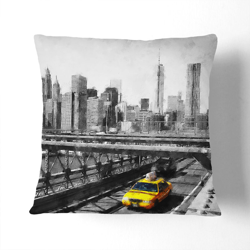 Square Throw Cushion, 55cm H x 55cm W x 20cm D