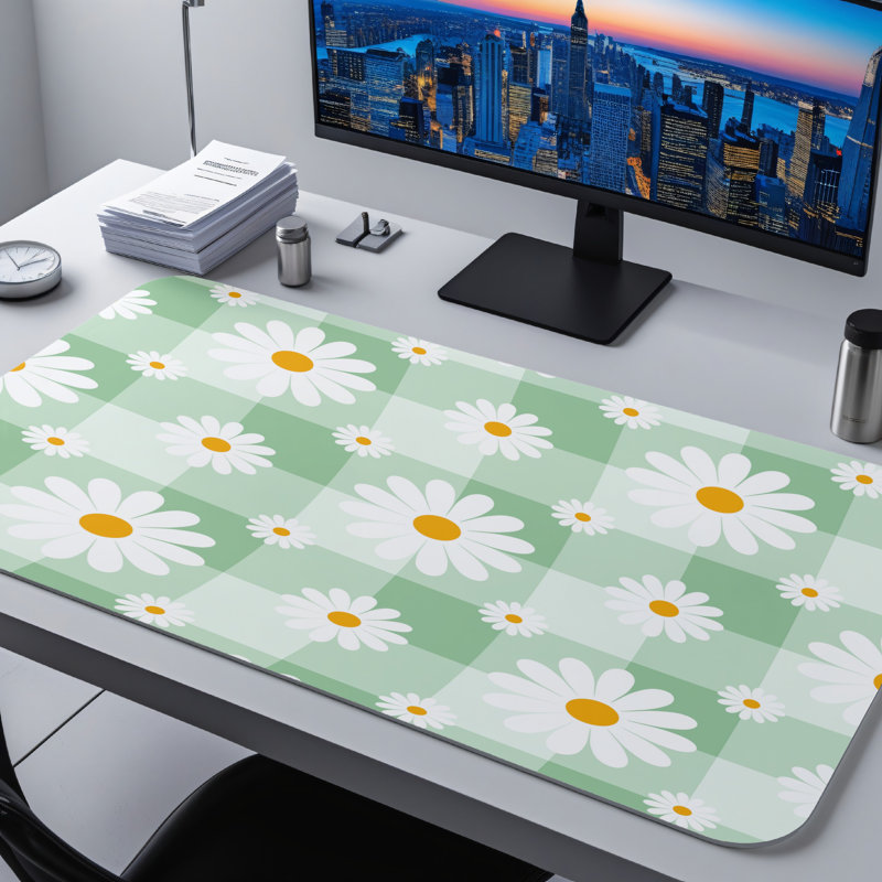 Polyester Desk Pad, 31.5x15.5