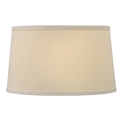 10 in. H x 17 in. W Linen Drum Lamp Shade