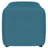 Blue Fabric Upholstered Tufted Accent Bench-424169467-424169464