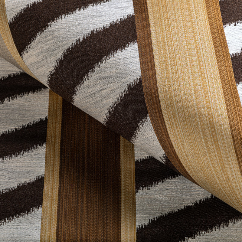 Majorelle Mnemba Woven Fabric, Ebony
