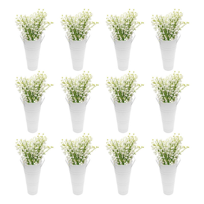 Jesselee Pot Planter, White