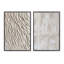 Wave Formations Duo I Set of 2 Prints in a Polished Silver Frame, 16" x 12"-380737932-380737923