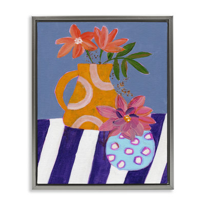 «Blue Whimsy Farm Vase» par Nikita Jariwala