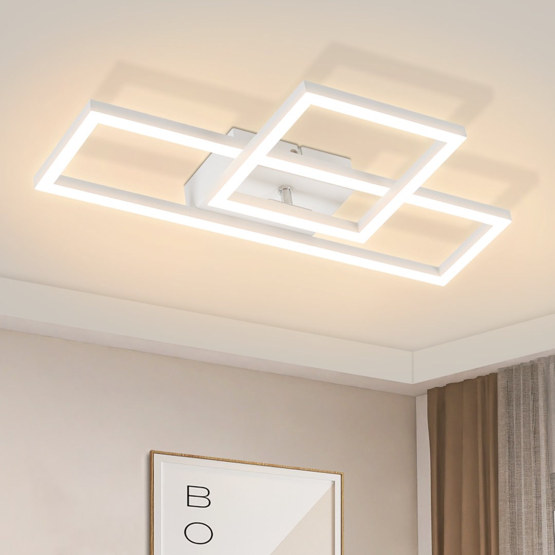 2-light LED Flush Mount dimmable Metro Lane