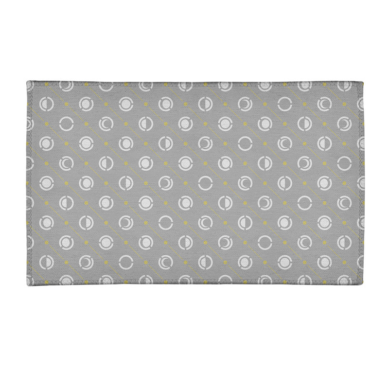 Chenille Geometric Indoor Rug, Rectangle 2' x 3'
