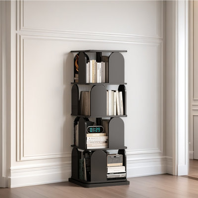 Modern style rotating bookcase