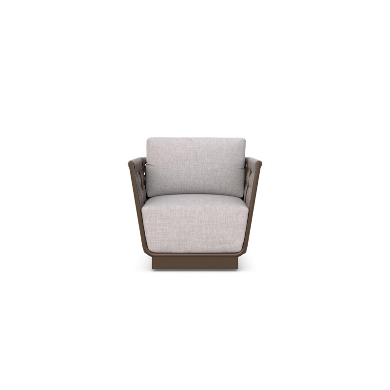 Maui Swivel Club Chair + Fawn Cushion