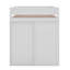 Lit mezzanine double avec placards et bureau-1478596316