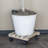 Odysseas Wood Caddy Plant Stand